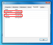 Designer Info-Dialog